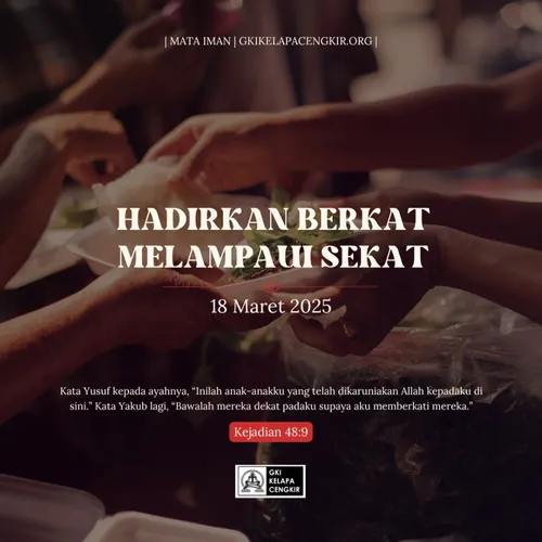 HADIRKAN BERKAT MELAMPAUI SEKAT