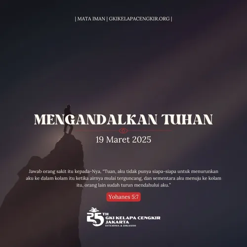 MENGANDALKAN TUHAN