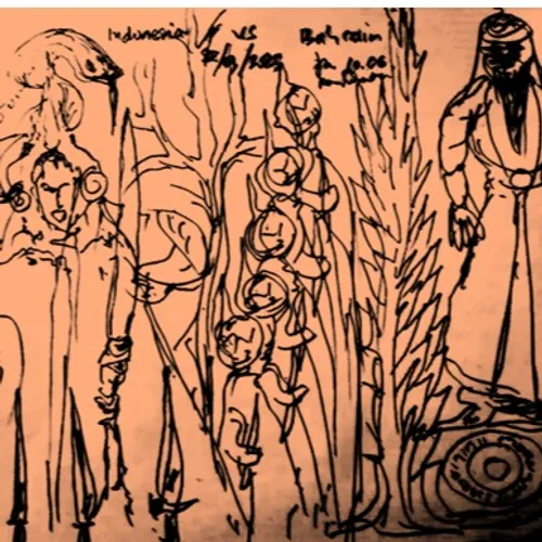 Indonesia vs bahrain