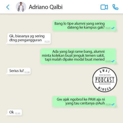 Alumni Betah di Kampus Karena Pengangguran! #PAMVIP