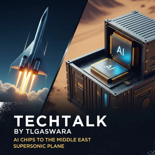 Persaingan AI Antara AS V.S. China dan Pesawat Supersonik - Podcast Berita Teknologi