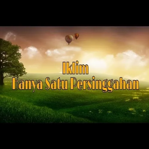 Iklim hanya satu persinggahan