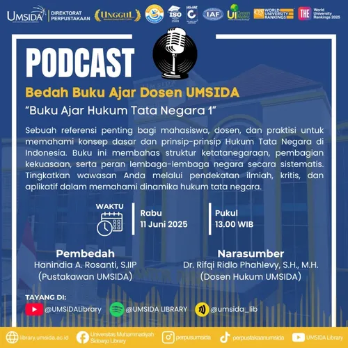 Kupas Tuntas Hukum Tata Negara Bareng Dosen UMSIDA!