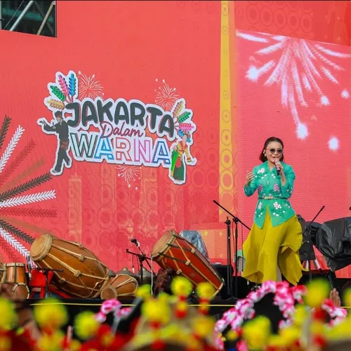 Rossa Di Acara Jakarta Dalam Warna