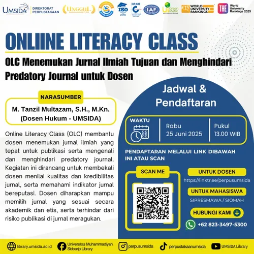 Cari Jurnal Ilmiah Aman: Hindari Jurnal Predatory, Yuk!
