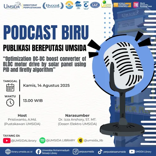 Optimalisasi BLDC Motor dengan Tenaga Surya & Algoritma Cerdas
