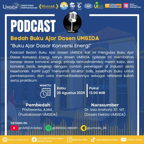 Kupas Tuntas Konversi Energi: Bedah Buku Ajar Dosen UMSIDA