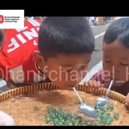 Lomba nyerok kelereng pake sendok 17 agustus 2025