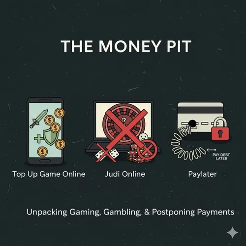 FINANSIAL GEN Z: Top up game, judi online dan paylater