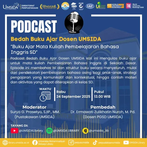 🎙️ Bedah Buku Ajar UMSIDA: Cara Seru Ajarkan Bahasa Inggris di SD