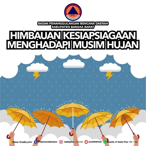 HIMBAUAN BENCANA HIDROMETEOROLOGI oleh BPBD BANGKA BARAT