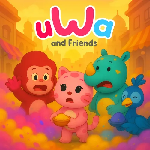 Pesta Warna di Mumbai