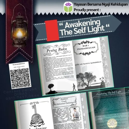 Buku kesadaran spiritual "AWAKENING THE SELF LIGHT"
