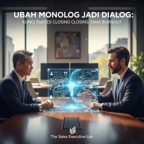 Ubah Monolog Jadi Dialog: Kunci Sukses Closing Tanpa Burnout