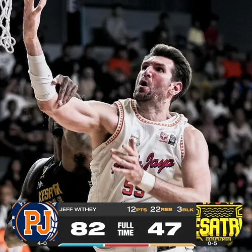 Pelita Jaya Basketball Jakarta VS Kesatria Bengawan Solo