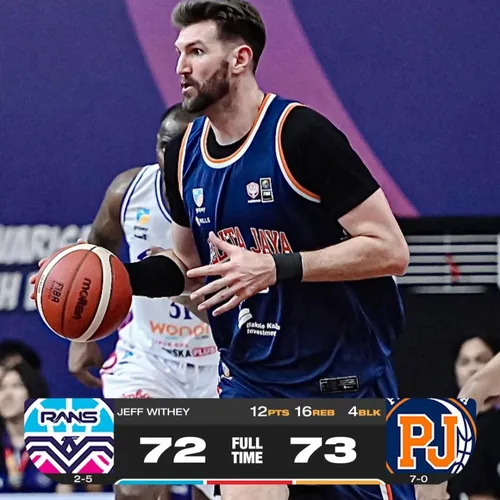 RANS Simba Bogor VS Pelita Jaya Basketball Jakarta