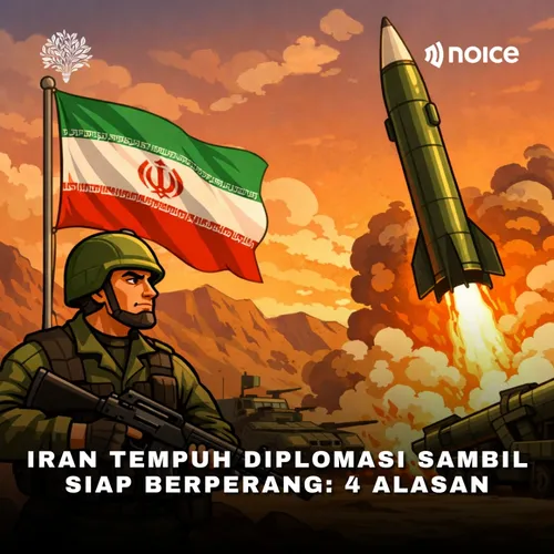 Iran Tempuh Diplomasi Sambil Siap Berperang: 4 Alasan