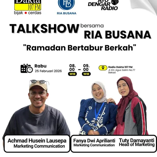 Talkshow Ria Busana Ramadhan Bertabur Berkah 