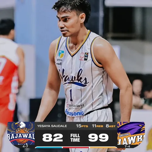 Rajawali Medan VS Tangerang Hawks Basketball