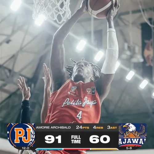 Pelita Jaya Basketball Jakarta VS Rajawali Medan