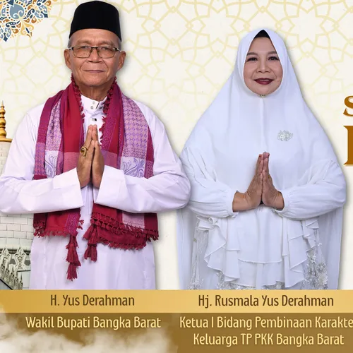 Wakil Bupati Bangka Barat H. Yusderahman Mengucapkan Selamat Hari Raya Idul Fitri 1447 Hijriah