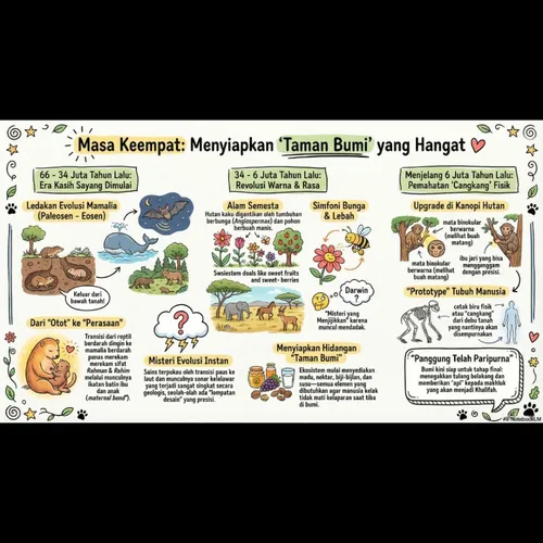 #4 Masa Keempat : Kebangkitan Mamalia dan Harmoni Ekosistem