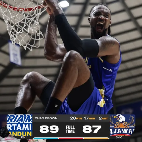 Satria Muda Pertamina Bandung VS Rajawali Medan