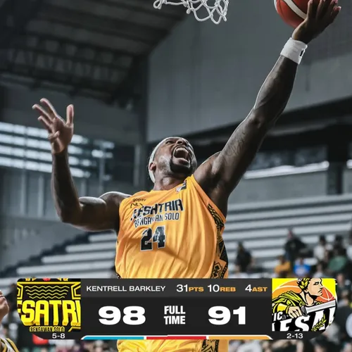 Kesatria Bengawan Solo VS Pacific Caesar Surabaya