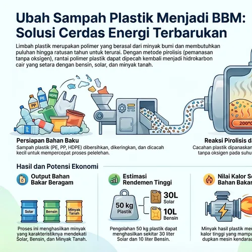 Plastik Jadi BBM