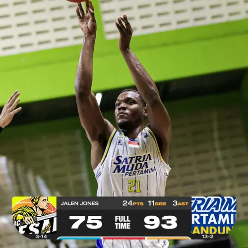 Pacific Caesar Surabaya VS Satria Muda Pertamina Bandung