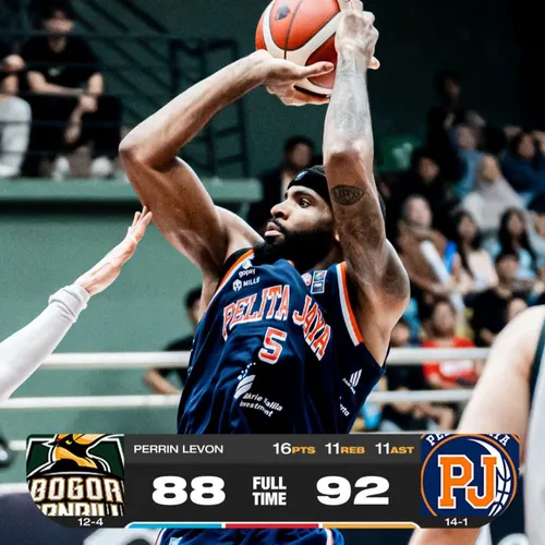 Bogor Hornbills VS Pelita Jaya Basketball Jakarta