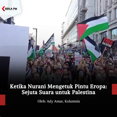 Ketika Nurani Mengetuk Pintu Eropa: Sejuta Suara untuk Palestina