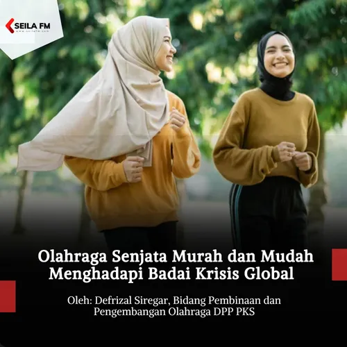  Olahraga Senjata Murah dan Mudah Menghadapi Badai Krisis Global 