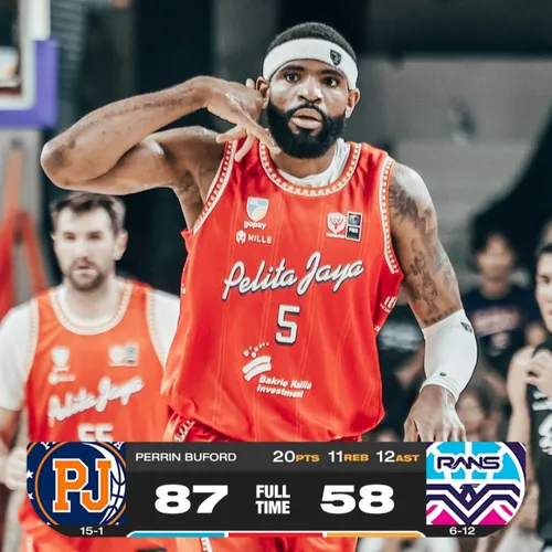 Pelita Jaya Basketball Jakarta VS RANS Simba Bogor