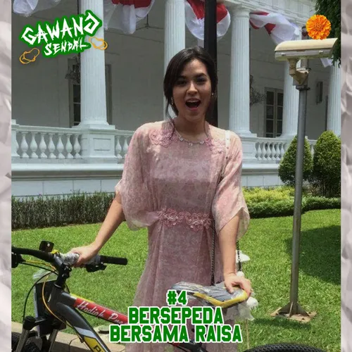 GAWANG SENDAL #4 - Bersepeda bersama Raisa