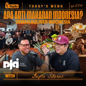 #554 "APA ARTI MAKANAN INDONESIA?" WITH GUPTA SITORUS | RAY JANSON RADIO