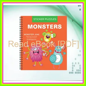 PDF Brain Games - Sticker by Letter Monsters (Sticker Puzzles - Kids Activity Book) [READ] KINDLE PDF EBOOK EPUB By Publications International