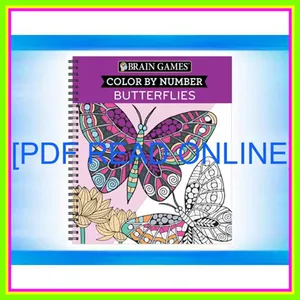 Free Reading Brain Games - Color by Number Butterflies mobi ePub By Publications International