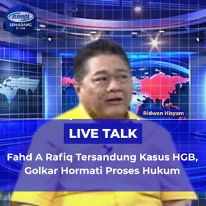 Fahd A Rafiq Tersandung Kasus HGB, Golkar Hormati Proses Hukum