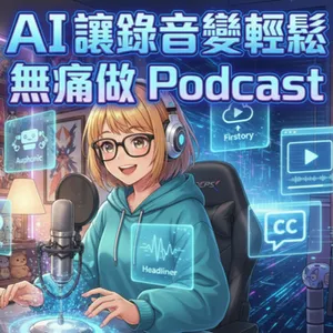 宅宅出音-448- AI 讓錄音變輕鬆  無痛做 Podcast