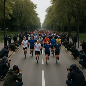 Jogging and Street Photography