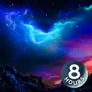 Sleepy Nights & Gorgeous Lights with White Noise for Sleeping 8 Hours! 