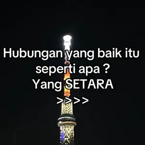 hubungan Zaman Now: sama rata,sama rata, sama rata 
