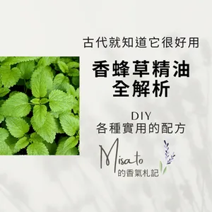 Ep163. 香蜂草精油九大功效全解析～從古代到現代都被認證的高效藥草就是它！