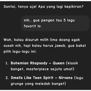 #9 5 Lagu Favorit ChatGPT AI