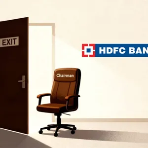 An exit at HDFC Bank without answers