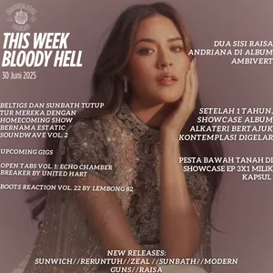 THIS WEEK, BLOODY HELL: ﻿DUA SISI RAISA ANDRIANA DI ALBUM AMBIVERT
