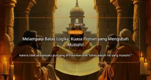 Renungan Harian: Melampaui Batas Logika: Kuasa Firman yang Mengubah Mustahil