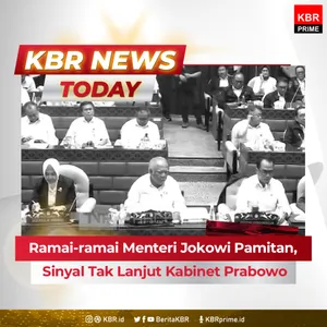 Ramai-ramai Menteri Jokowi Pamitan, Sinyal Tak Lanjut Kabinet Prabowo