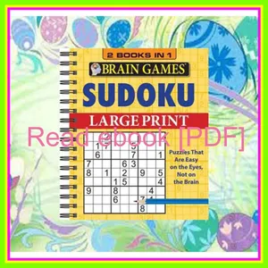 [EBOOK] Brain Games - 2 Books in 1 - Sudoku (Large Print) mobi ePub By Publications International